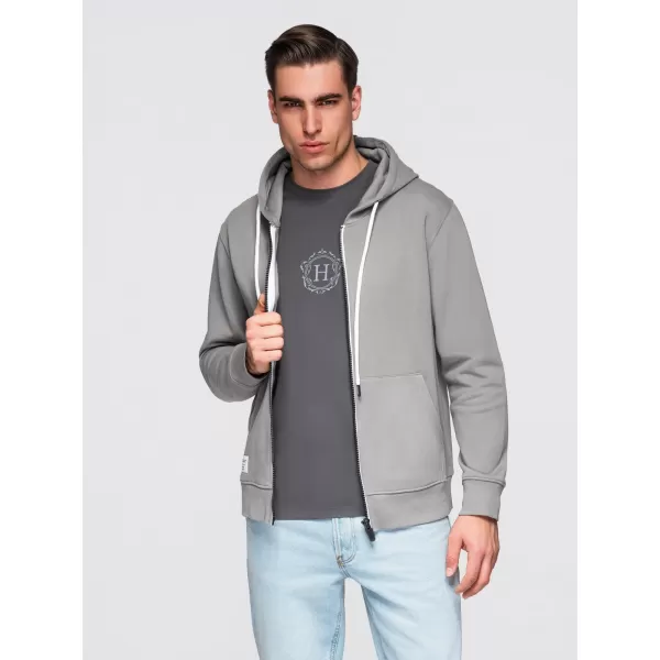  Herren-Sweatshirt OMBRE OM-SSBZ-0272 GRAU 