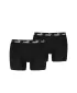 Herren-Boxershorts PUMA ELEMENTS MEN BASIC BOXERS 2P 93875309 SCHWARZ