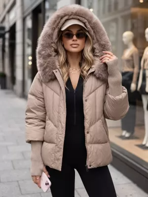Damenjacke DSTREET TY5740 BEIGE