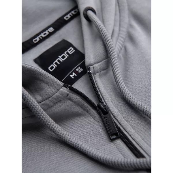  Herren-Sweatshirt OMBRE OM-SSZP-0256 GRAU 