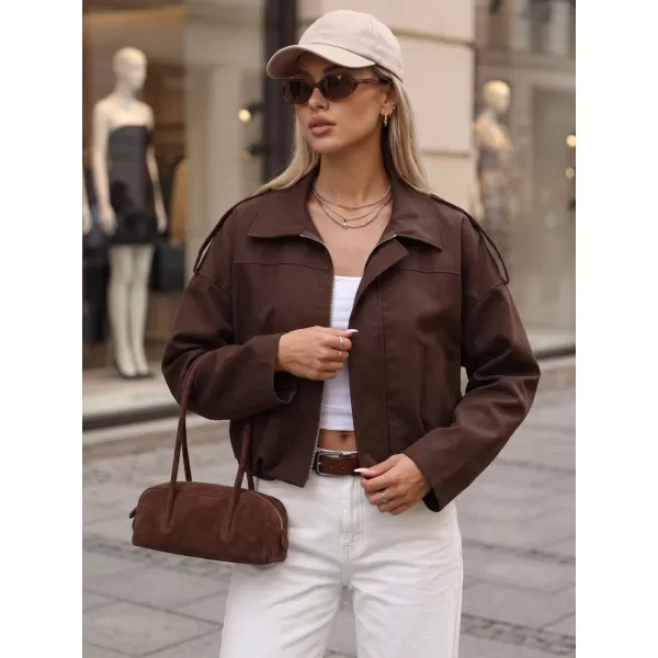 Damenjacke DSTREET TY5956 BRAUN 