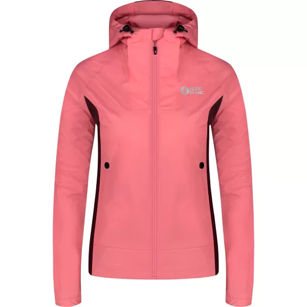  Wasserdichte Damenjacke NORDBLANC ELDER NBSJL8318 ROSA 