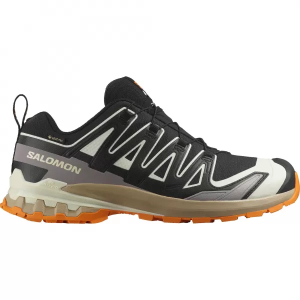  Herrenschuhe SALOMON XA PRO 3D V9 GORE-TEX L47881900 SCHWARZ/VANILLEEIS/KURKUMA 
