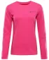 Schnell trocknendes Damen-T-Shirt ALPINE PRO LOUSA ROSA GLÜHEN