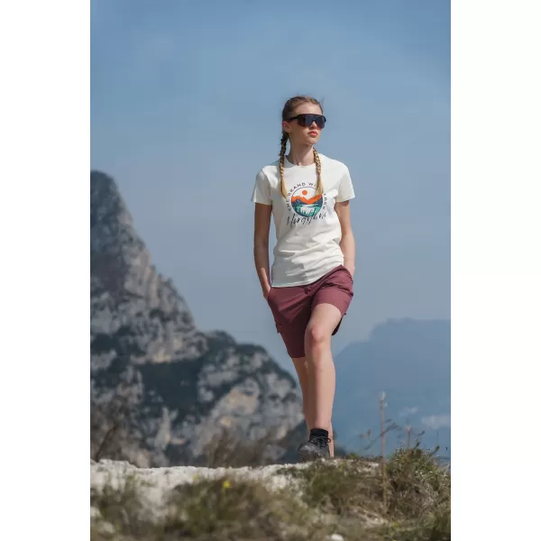  Damen-T-Shirt NORDBLANC STARLIGHT NBSLT8176 WEIß 