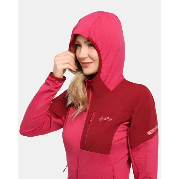  Fleece-Sweatshirt für Damen KILPI MEMPHIS-W 1L0201KI ROSA 