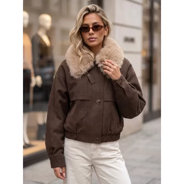  Damenjacke DSTREET TY5694 BRAUN 
