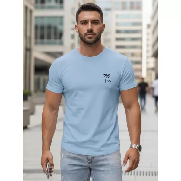  Herren-T-Shirt DSTREET NX5105R-SK HELLBLAU 