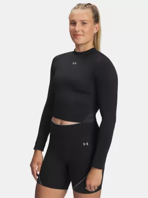 Damen-T-Shirt UNDER ARMOUR VANISH SEAMLESS LS 6000645-004 SCHWARZ