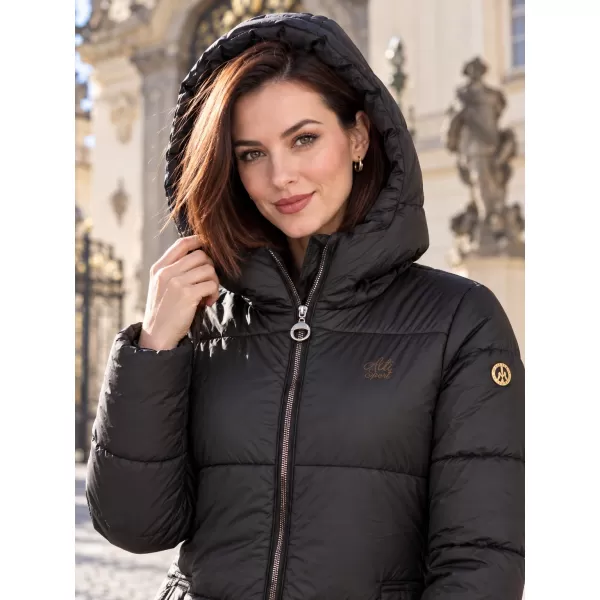  Wintermantel für Damen ALTISPORT IMELDA SCHWARZ 