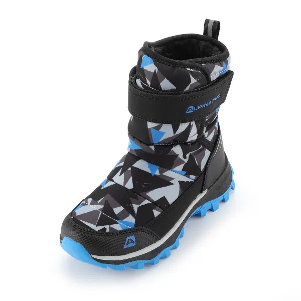  Winterschneemänner für Kinder ALPINE PRO BERNO STRAHLENDES BLAU 