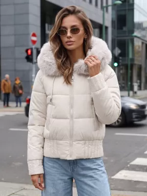 Damenjacke DSTREET TY5832 WEIß