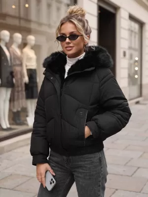 Damenjacke DSTREET TY6007 SCHWARZ