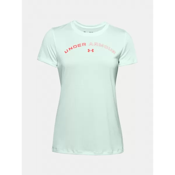  Damen-T-Shirt UNDER ARMOUR TECH TWIST GRAPHIC LU SSC 1356304-403 BLAU 