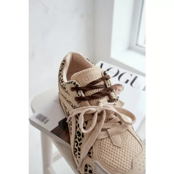  Damen-Sneaker BIG STAR SHOES TT274549 BEIGE 