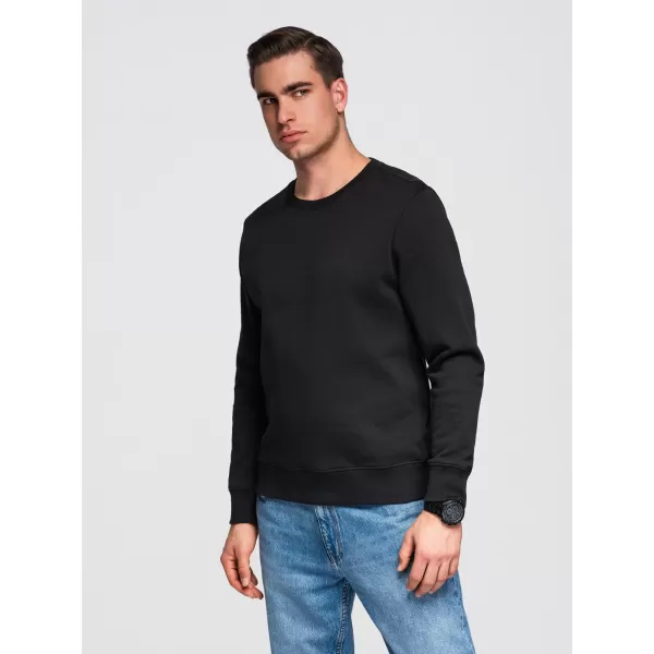  Herren-Sweatshirt OMBRE OM-SSBN-0271 SCHWARZ 