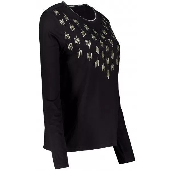  Damen-T-Shirt ALTISPORT IDIARA SCHWARZ 