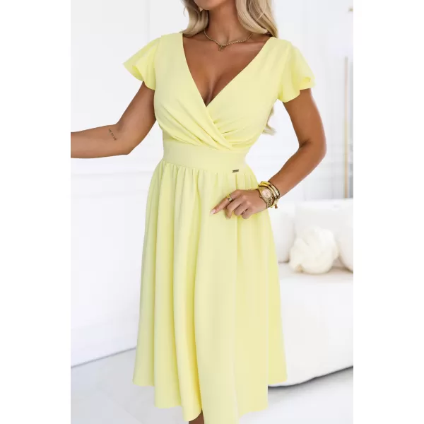  Kleid NUMOCO 425-18 BUTTERGELB 