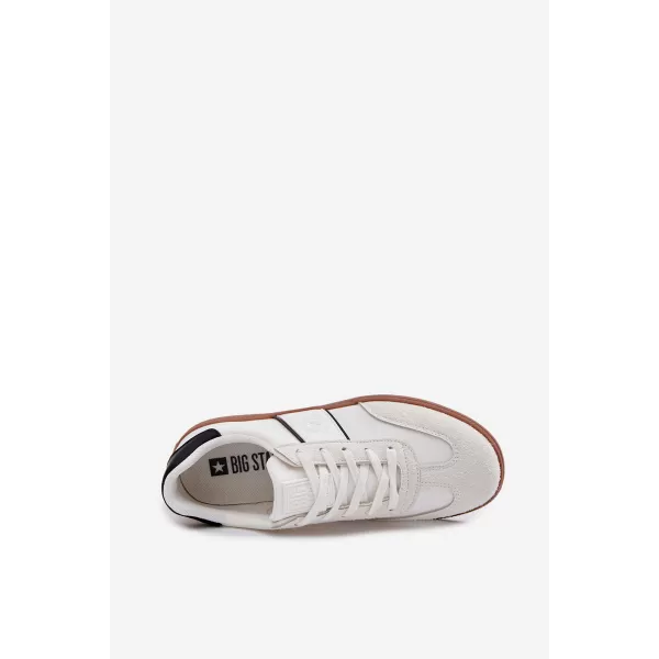  Herren-Sneaker BIG STAR SHOES TT174128 WEIß 
