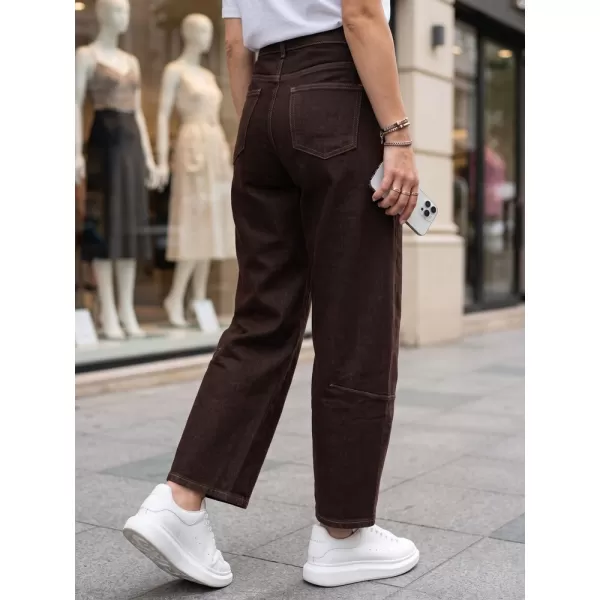  Damenhosen DSTREET UY3120 BRAUN 