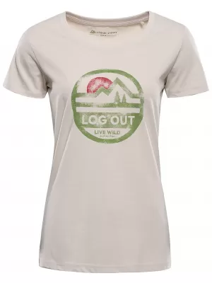 Damen-T-Shirt ALPINE PRO TERMESA 4 MOONBEAM PC-VARIANTE