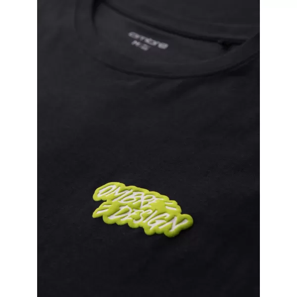  Herren-T-Shirt OMBRE OM-TSPT-0288 SCHWARZ 