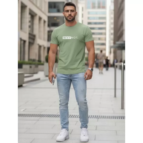  Herren-T-Shirt DSTREET NX5122R-MO GRÜN 