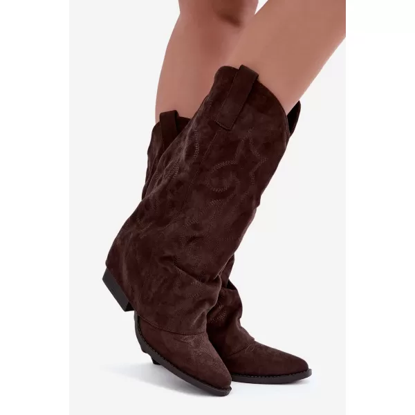 Damenstiefel BOTO CLS-613 SCHOKOLADE 
