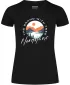 Damen-T-Shirt NORDBLANC STARLIGHT NBSLT8176 SCHWARZ