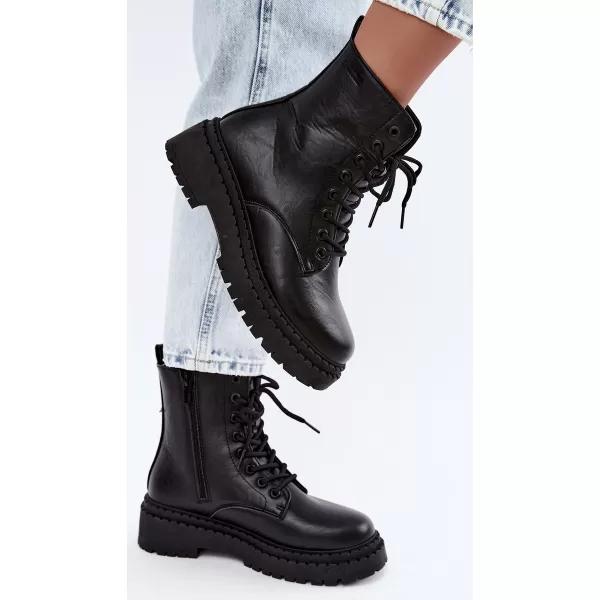  Damen-Stiefeletten BIG STAR SHOES UU274816 SCHWARZ 
