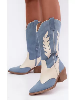 Damenstiefel BOTO LQ-109 BLAU