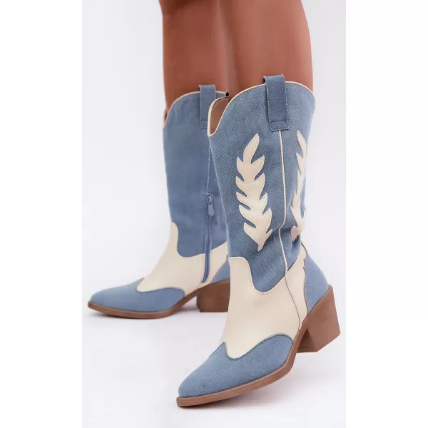  Damenstiefel BOTO LQ-109 BLAU 