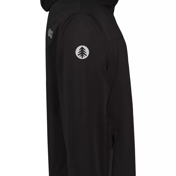  Wasserdichte Softshelljacke für Herren NORDBLANC EXPEDITIOUS NBSSM8323 SCHWARZ 