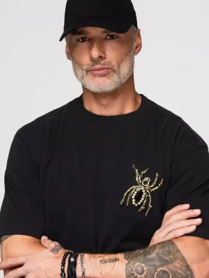 Herren-T-Shirt OMBRE OM-TSCT-0277 SCHWARZ