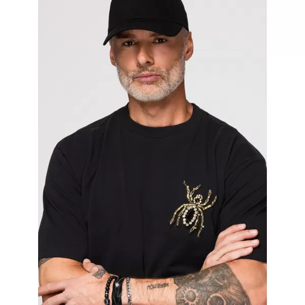  Herren-T-Shirt OMBRE OM-TSCT-0277 SCHWARZ 