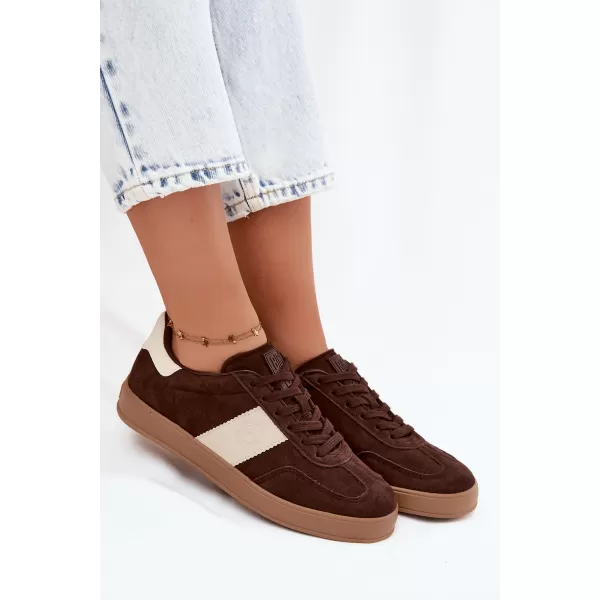  Damen-Sneaker BIG STAR SHOES UU274008 BRAUN/BEIGE 