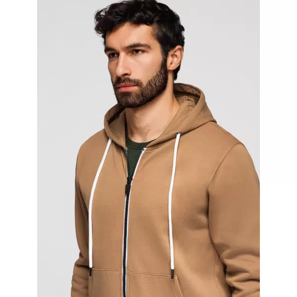  Herren-Sweatshirt OMBRE OM-SSBZ-0272 BRAUN 
