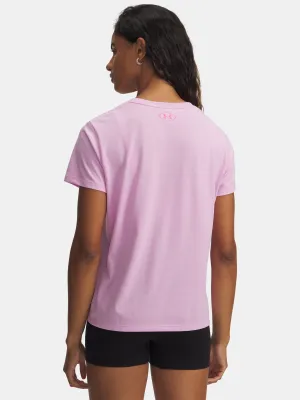 Damen-T-Shirt UNDER ARMOUR UA W VARSITY SS 6010592-669 ROSA