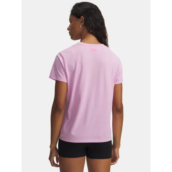  Damen-T-Shirt UNDER ARMOUR UA W VARSITY SS 6010592-669 ROSA 