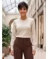Damen-T-Shirt ALTISPORT ILENA HELLBEIGE