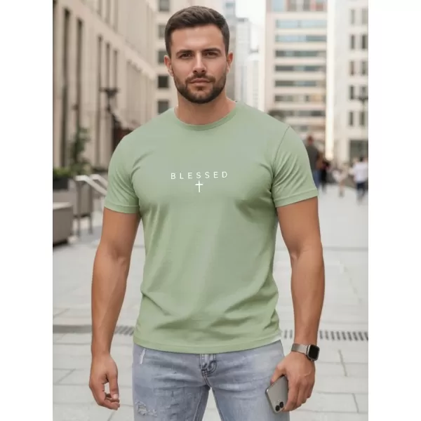  Herren-T-Shirt DSTREET NX5124R-MO GRÜN 