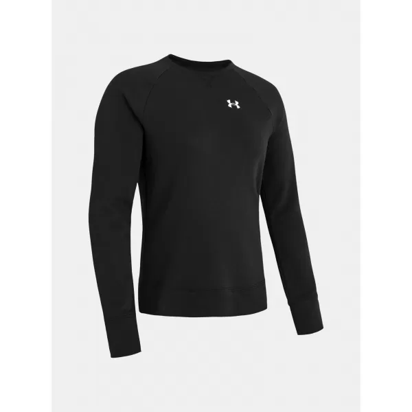  Damen-Sweatshirt UNDER ARMOUR RIVAL TERRY CREW 1360959-001 SCHWARZ 