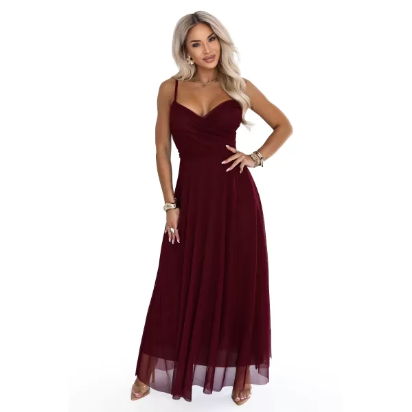  Damenkleid NUMOCO 681-3 BURGUND 
