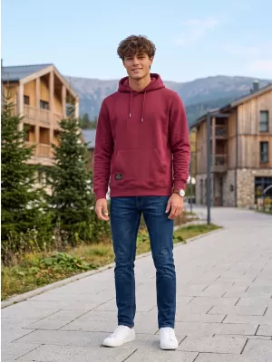 Herren-Sweatshirt ALTISPORT NP/ALMST44001 BURGUND