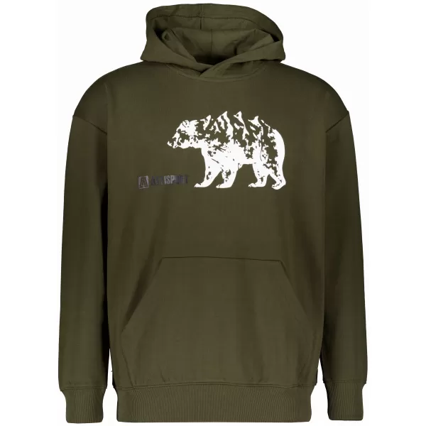  Herren-Sweatshirt ALTISPORT ALM193422 MILITÄR 