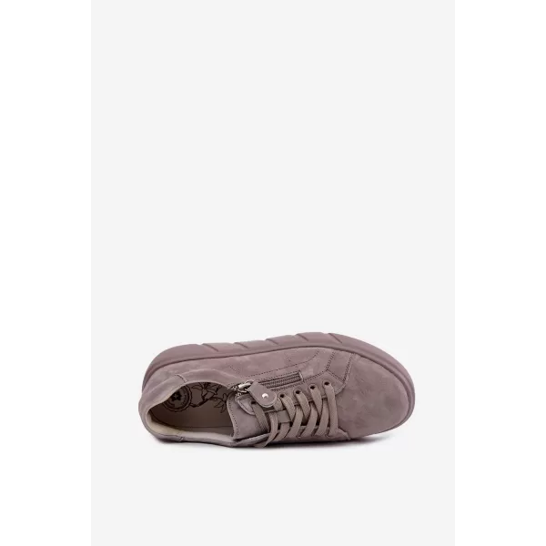  Damen-Stiefeletten BOTO 26PB18-18 TAUPE 
