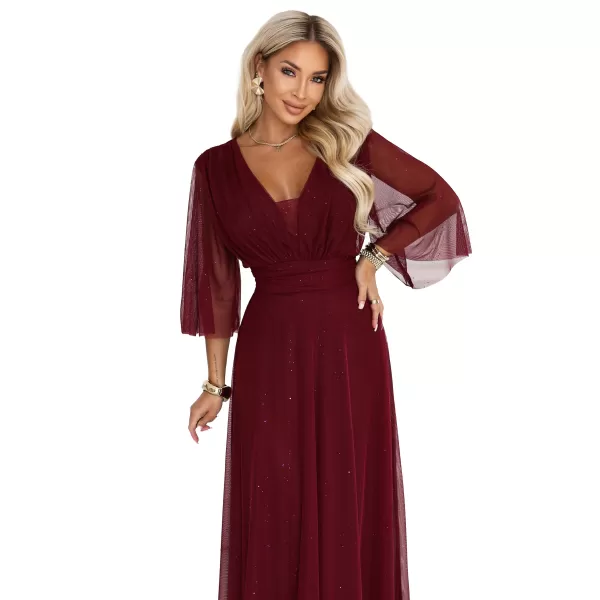  Damenkleid NUMOCO 654-6 ROTWEIN 