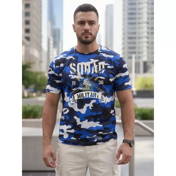  Herren-T-Shirt DSTREET NX2005R-BL-M BLAU 