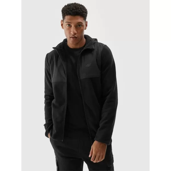  Herren-Sweatshirt 4F WMM00TSWSM1768 TIEFSCHWARZ 