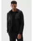 Herren-Sweatshirt 4F WMM00TSWSM1768 TIEFSCHWARZ